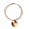 Bracciale 2 cerchi con medaglia