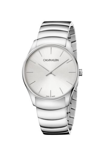 CALVIN KLEIN Classic Too uomo 38mm silver bracciale lucido