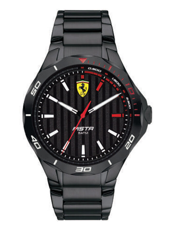 Orologio Ferrari Pista nero quarzo 830763