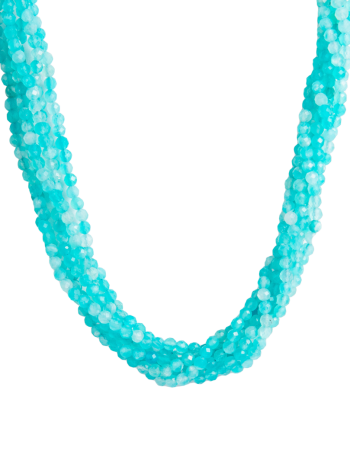 Collana di amazonite torcion