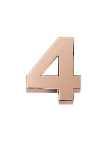 DonnaOro Elements - Numero 4 oro rosa