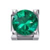 Donna oro Elements - Griff oro bianco smeraldo kt 0.05 -DCHE7244