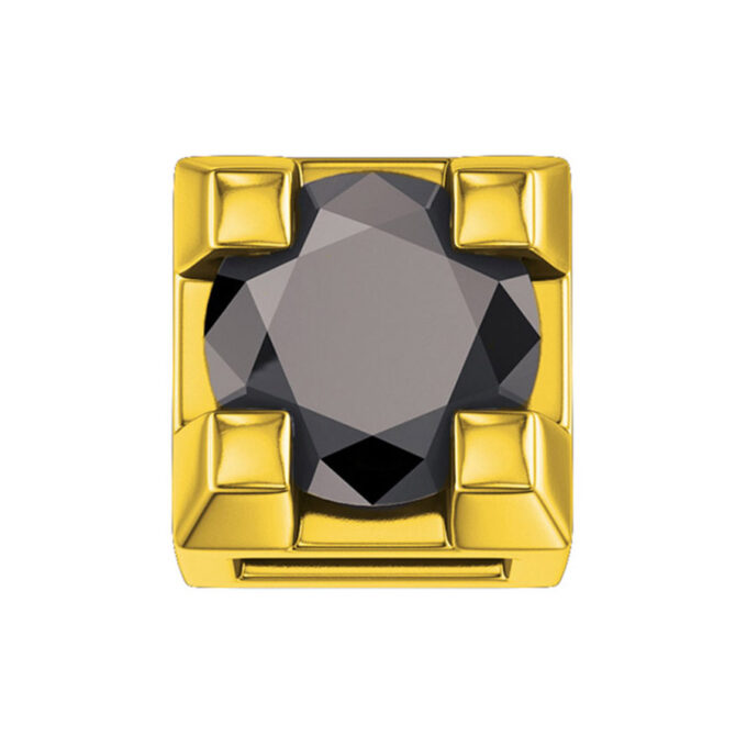 DonnaOro Elements - Griffe oro giallo diamante nero -DCHF8124.002