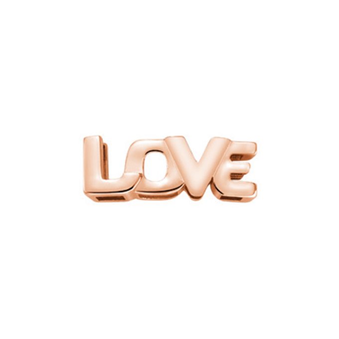 DonnaOro Elements - Big LOVE in oro rosa - ECF10215